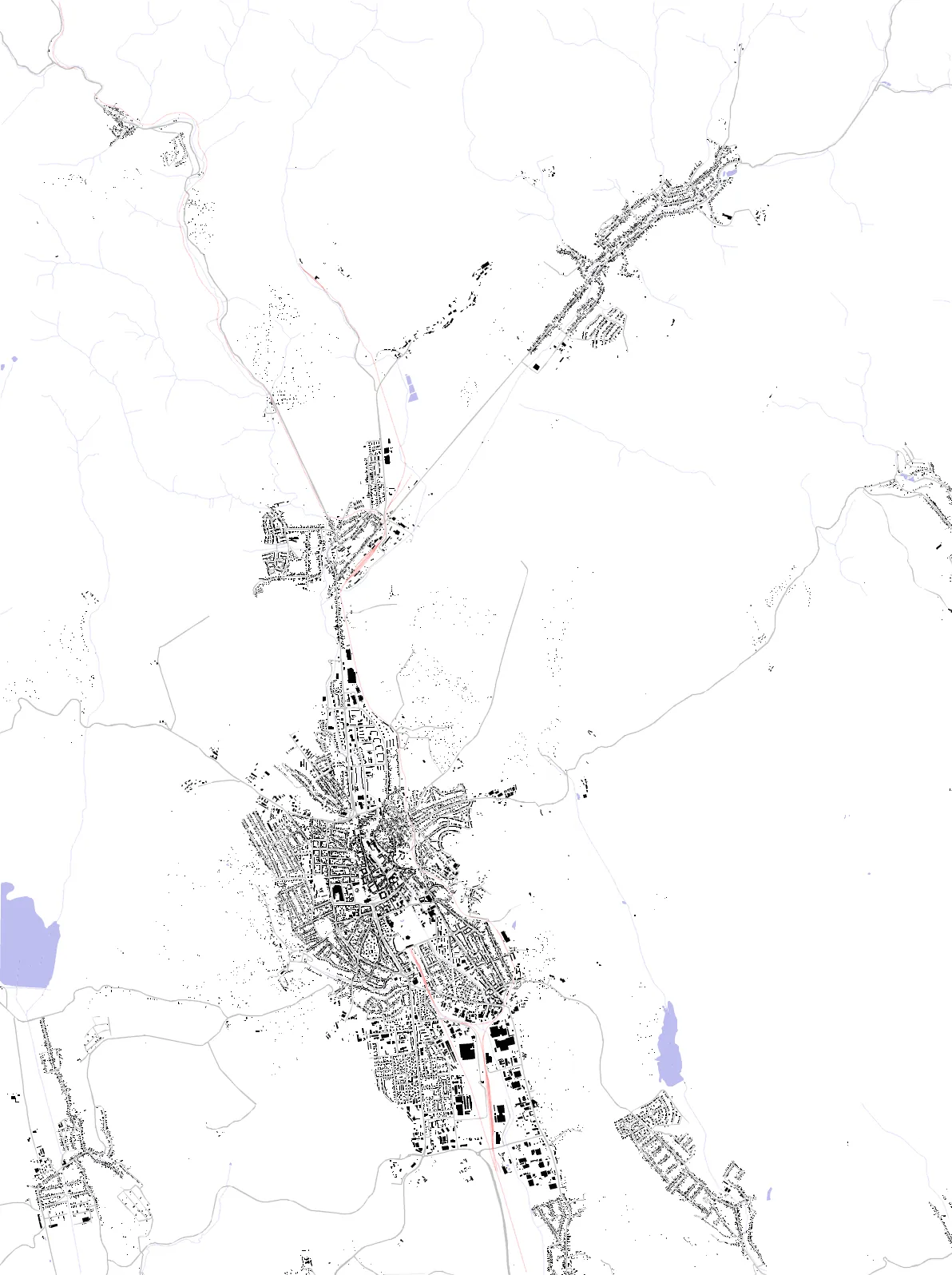 Eger figure ground plan