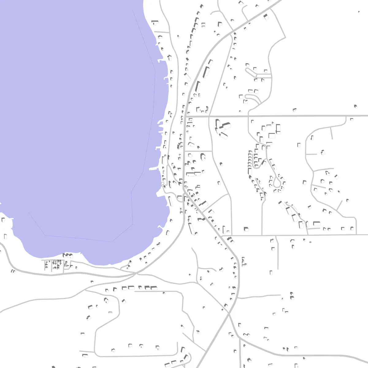 Egg Harbor Lageplan (2,5 km)