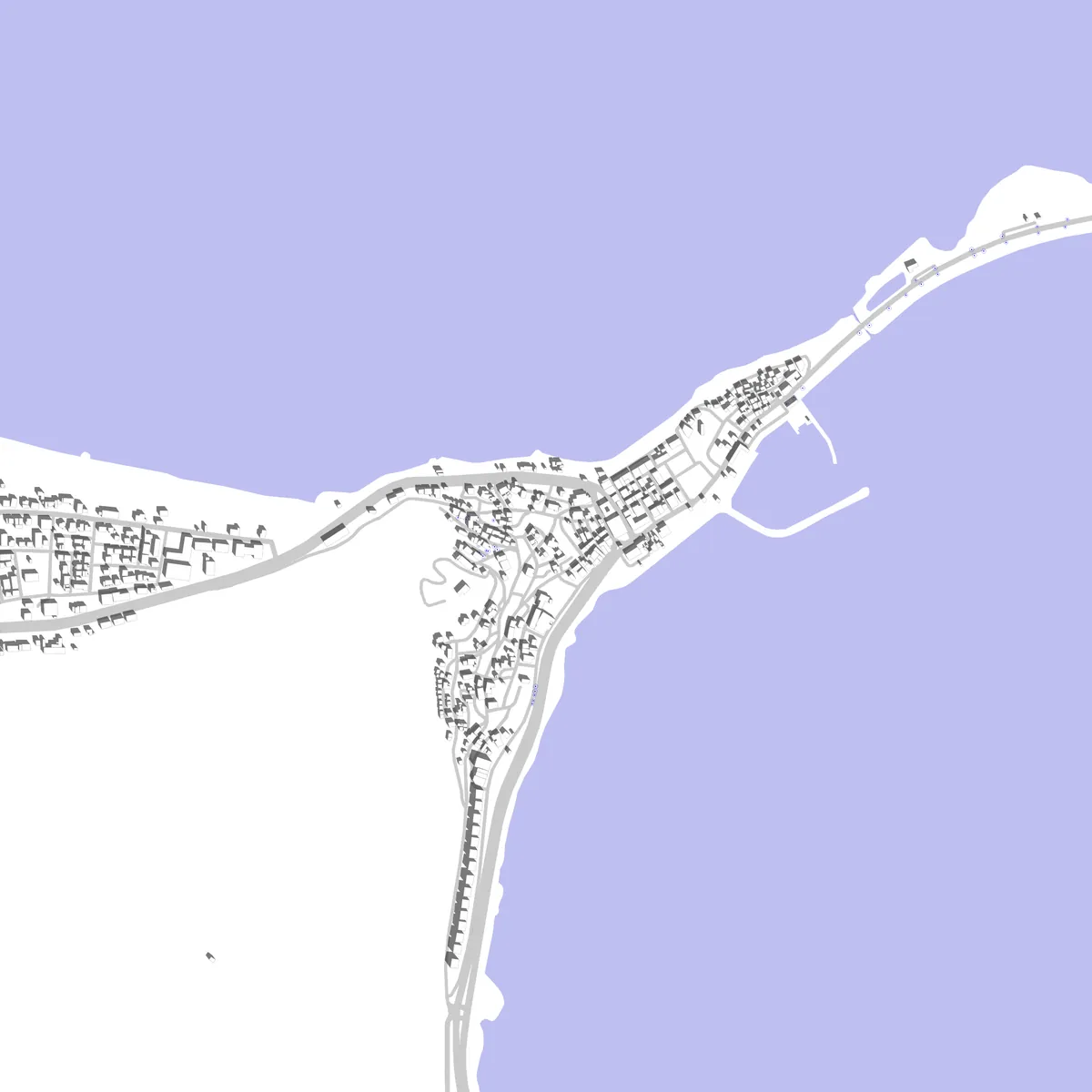Eğirdir site plan (2.5 km)