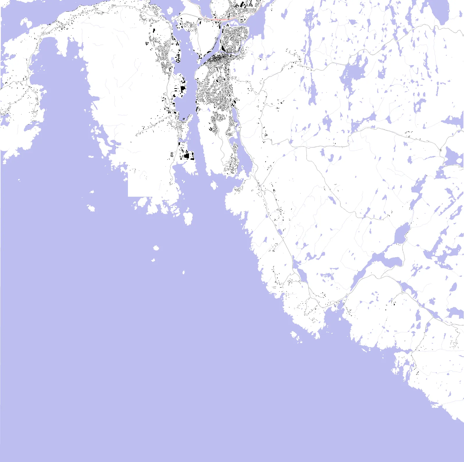 Eigersund Schwarzplan