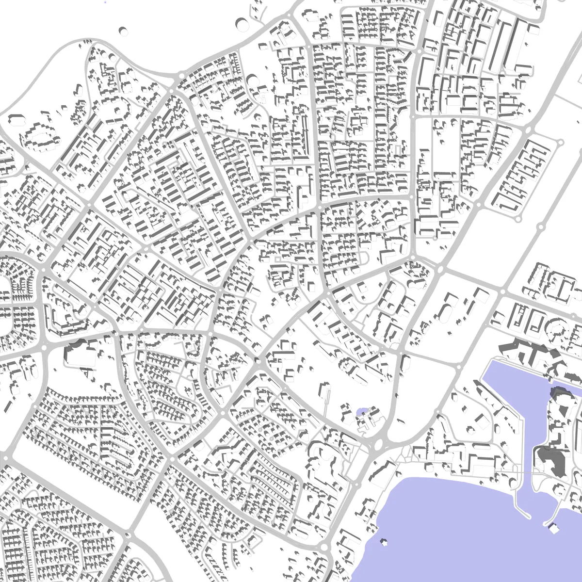 Eilat Lageplan (2,5 km)