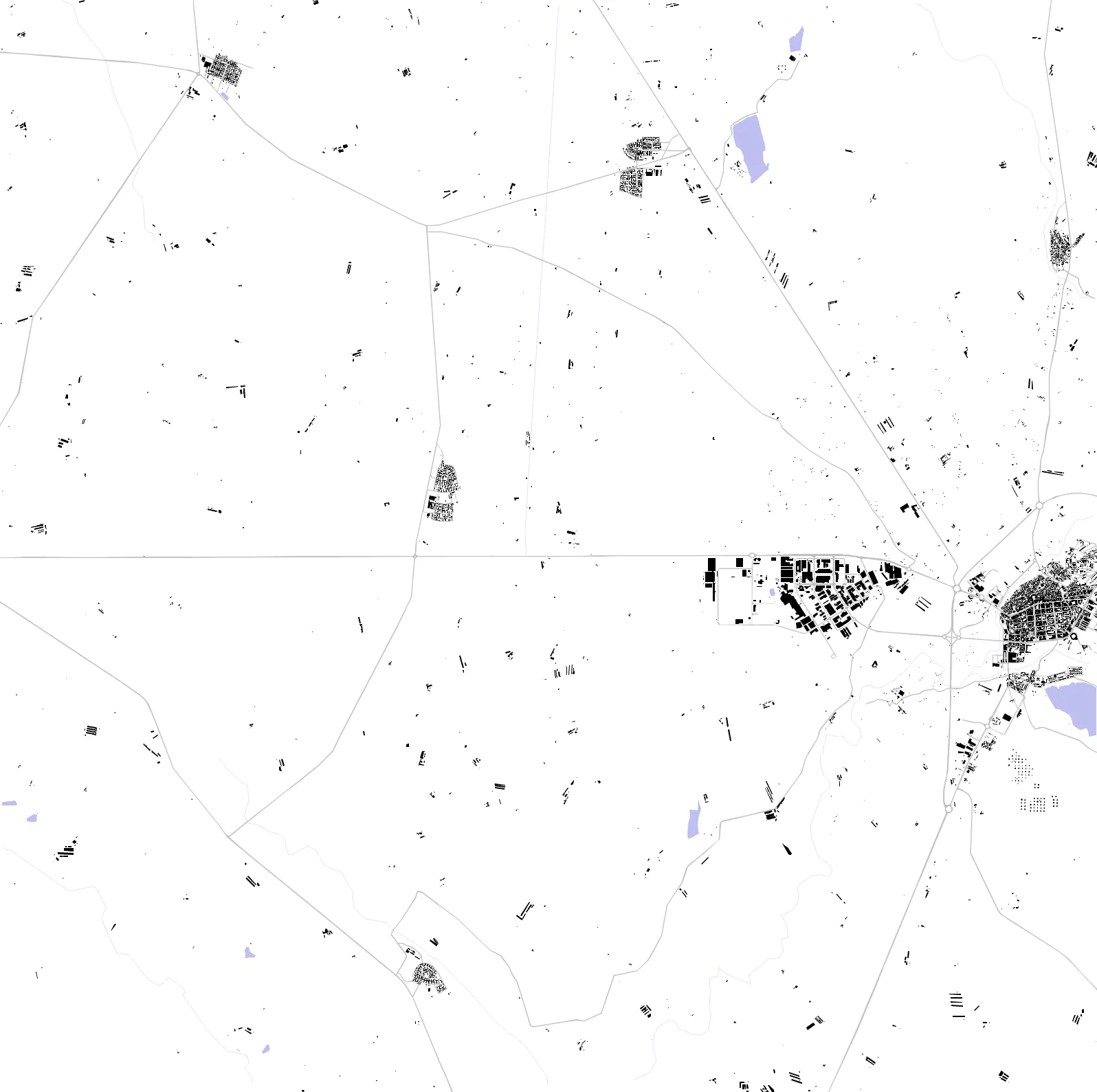 Ejea de los Caballeros plano de masas