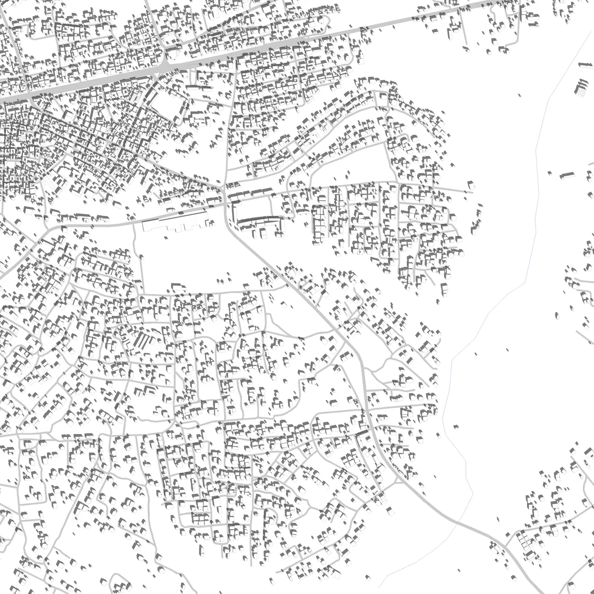Ejisu Lageplan (2,5 km)