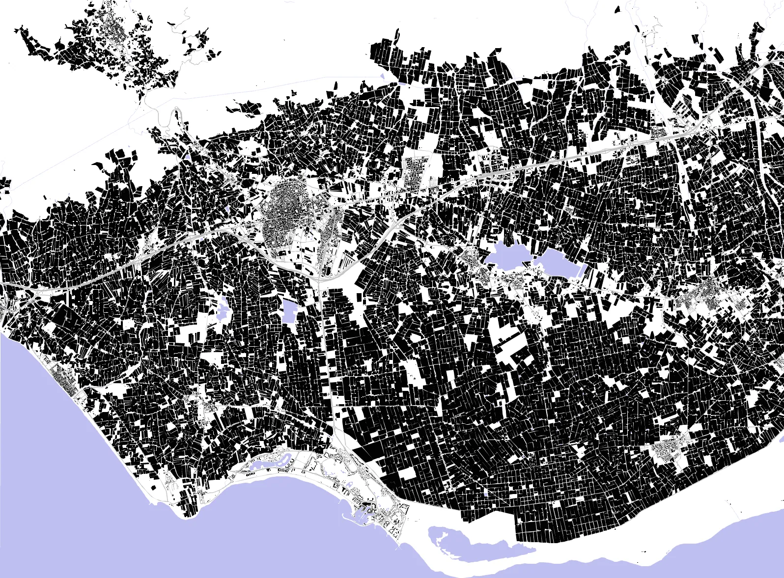 El Ejido plano de masas