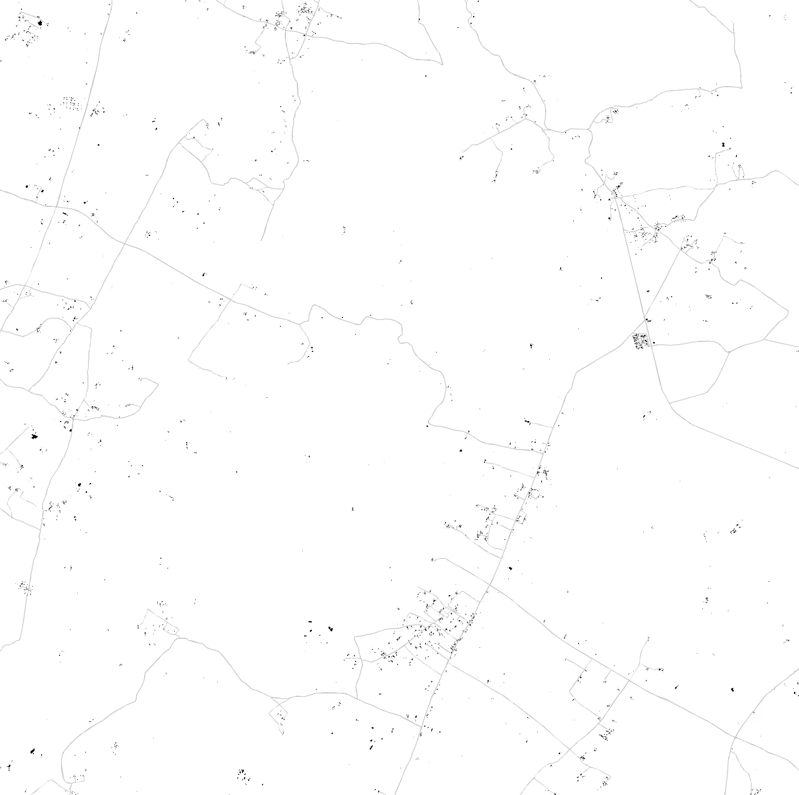 El Kef figure ground plan