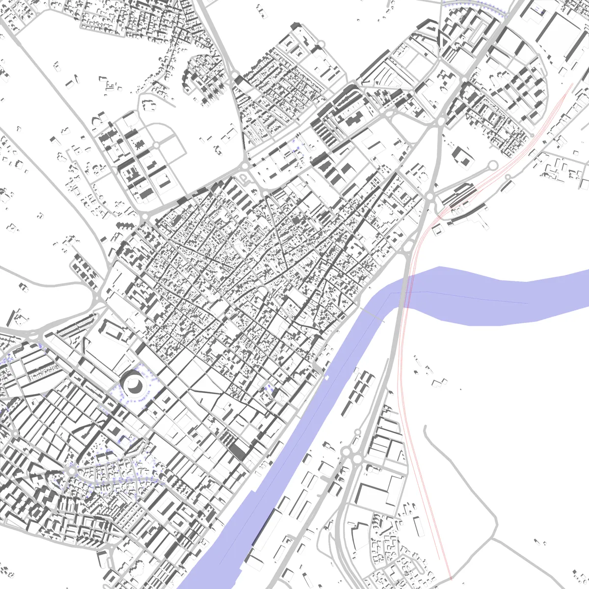 El Puerto de Santa María Lageplan (2,5 km)