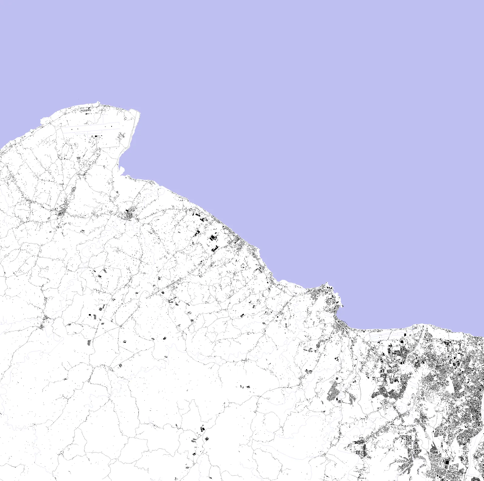 El Salvador figure ground plan