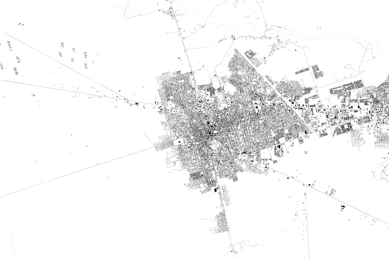 El Tigre Schwarzplan
