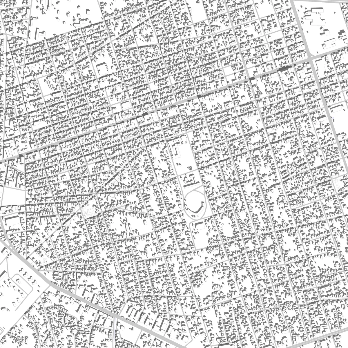 El Tigre Lageplan (2,5 km)