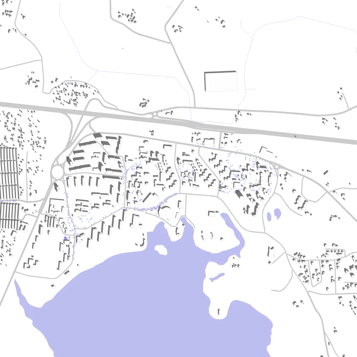Elektrėnai site plan (2.5 km)