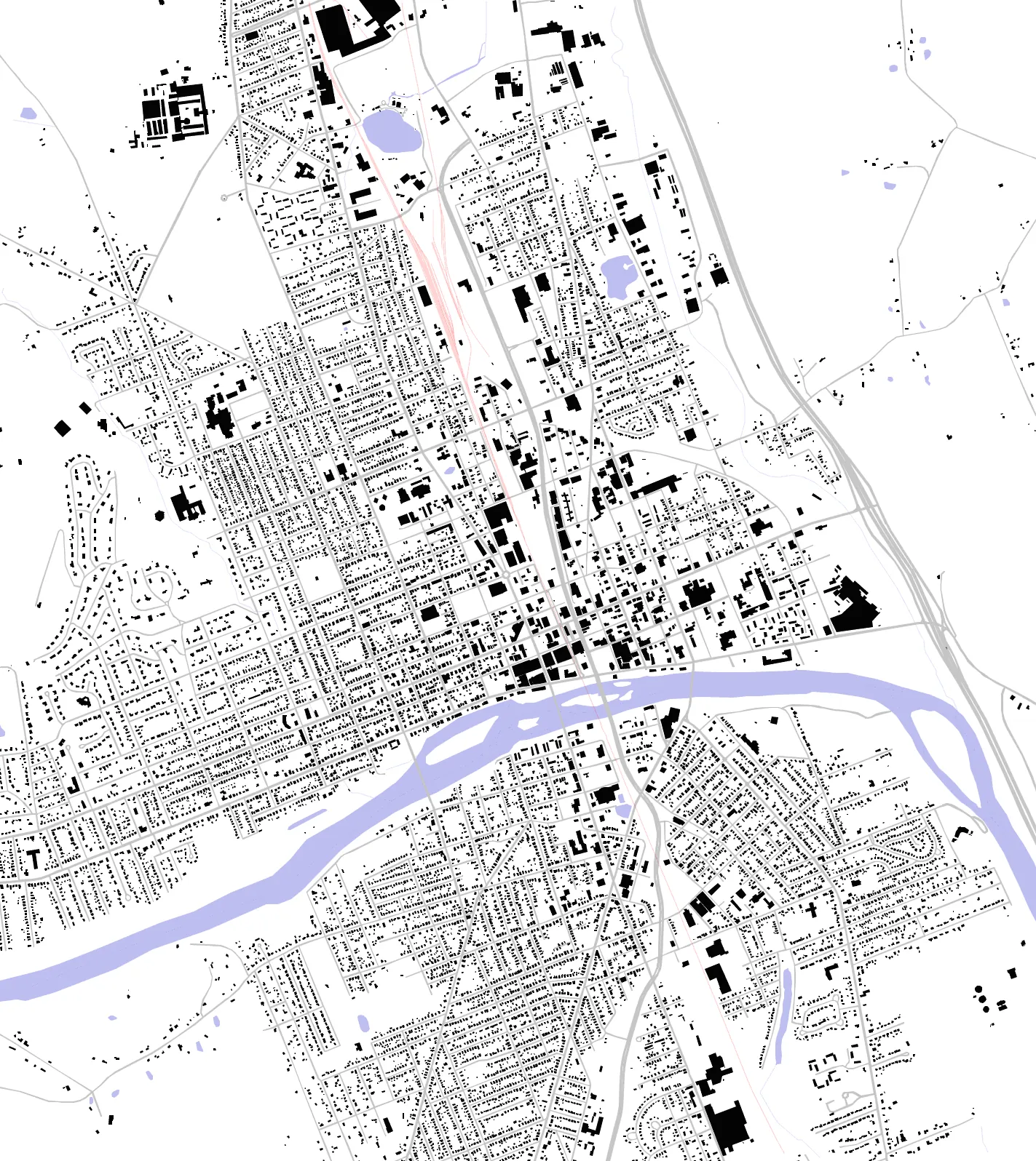 Elmira figure ground plan