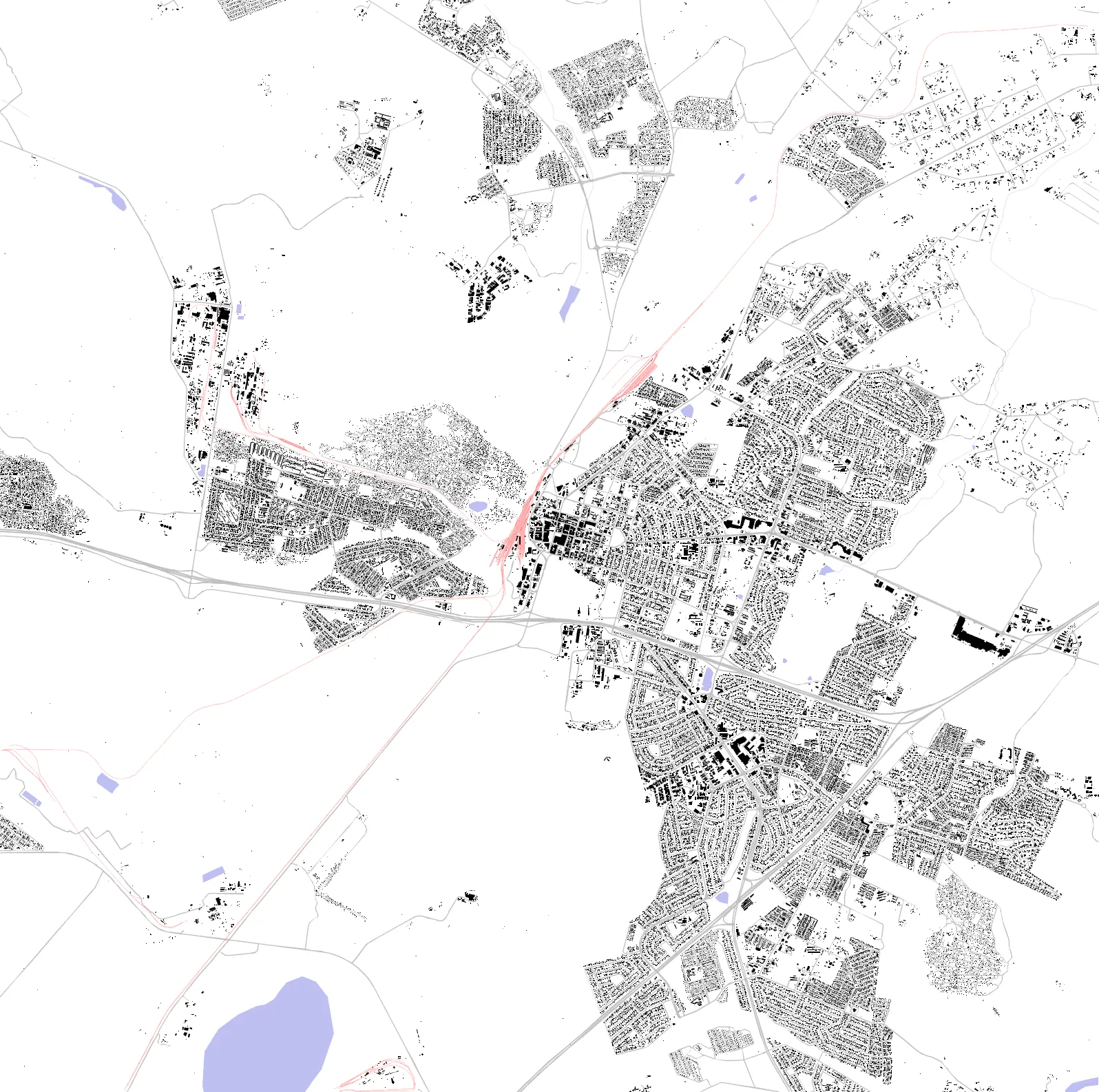 Emalahleni figure ground plan