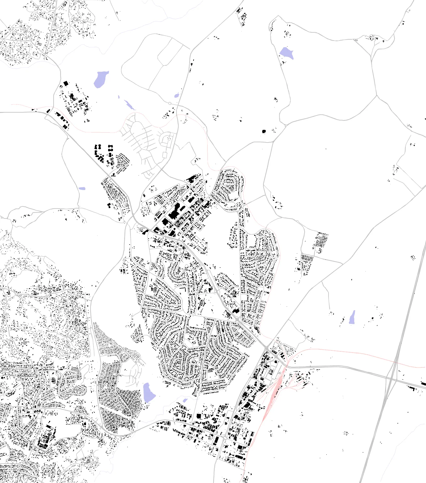 Empangeni figure ground plan