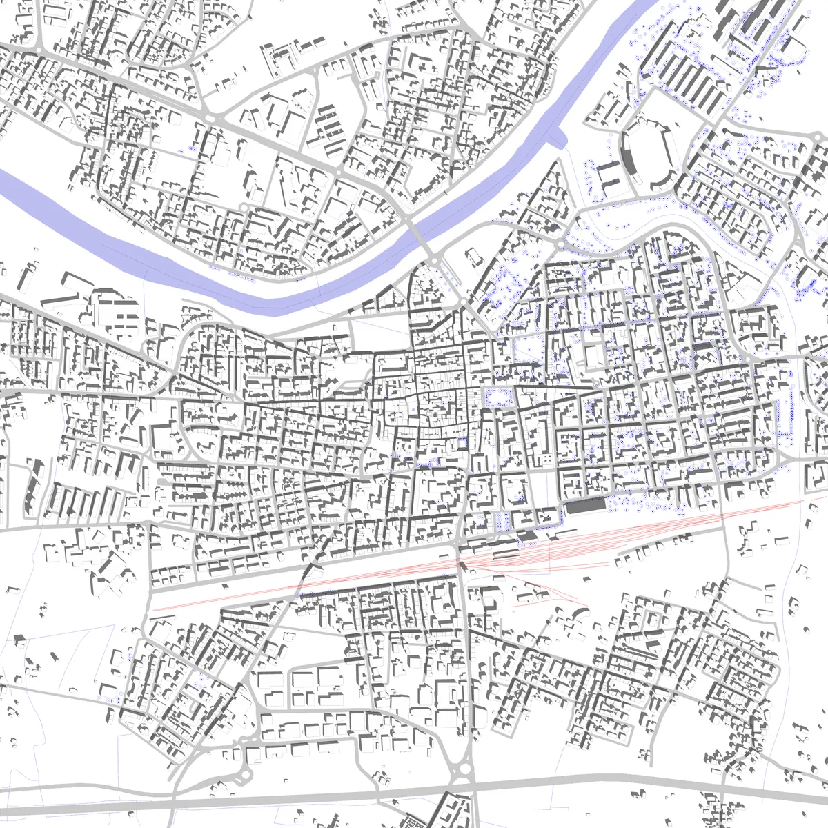 Empoli planimetria di sito (2,5 km)