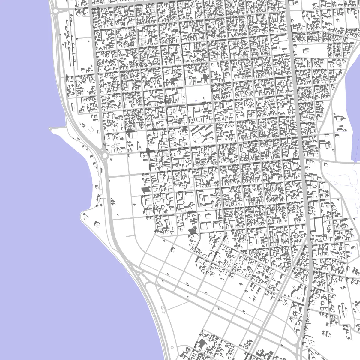 Encarnación plano de situación (2,5 km)