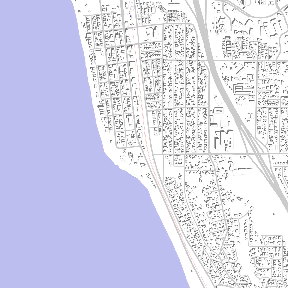 Encinitas site plan (2.5 km)