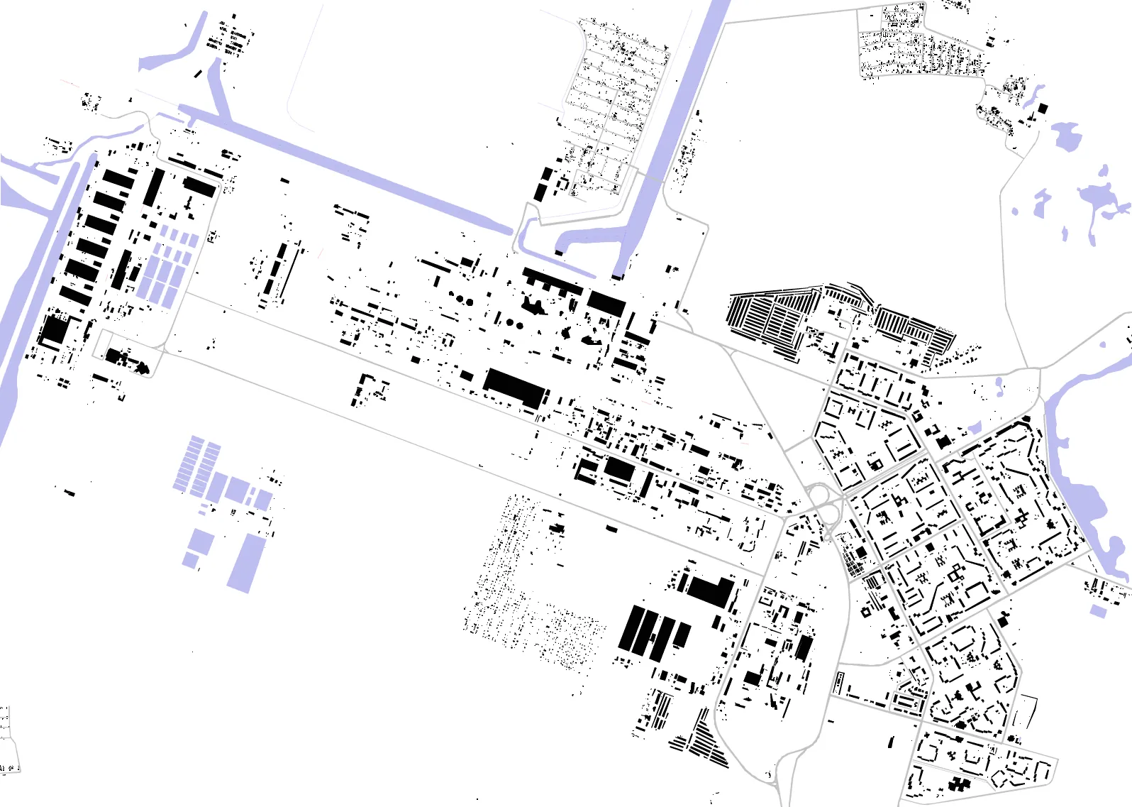 Енергодар figure ground plan