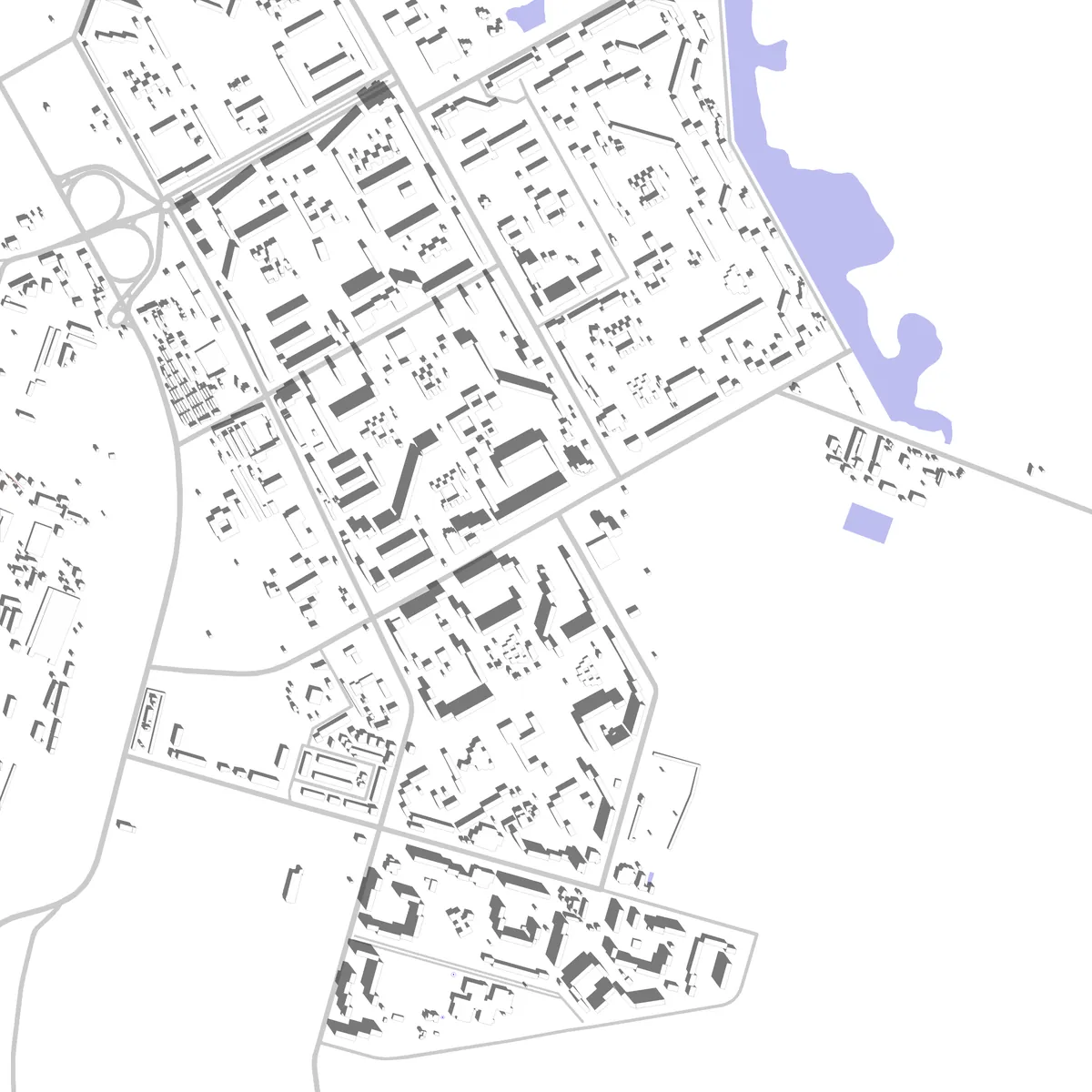 Енергодар site plan (2.5 km)