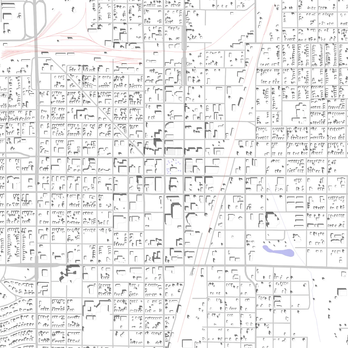Enid site plan (2.5 km)