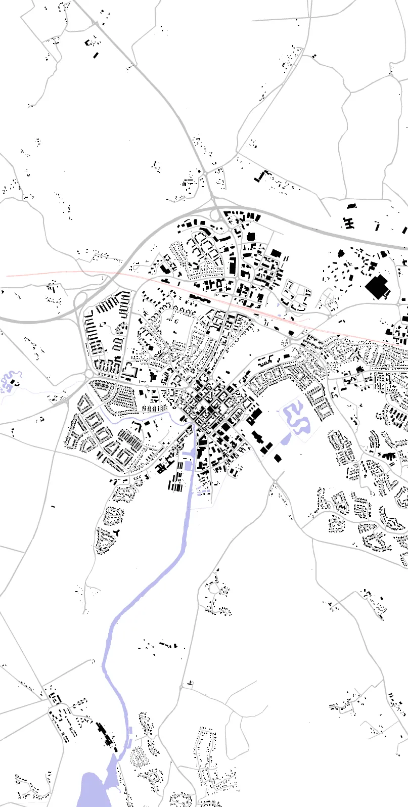 Enköping Schwarzplan