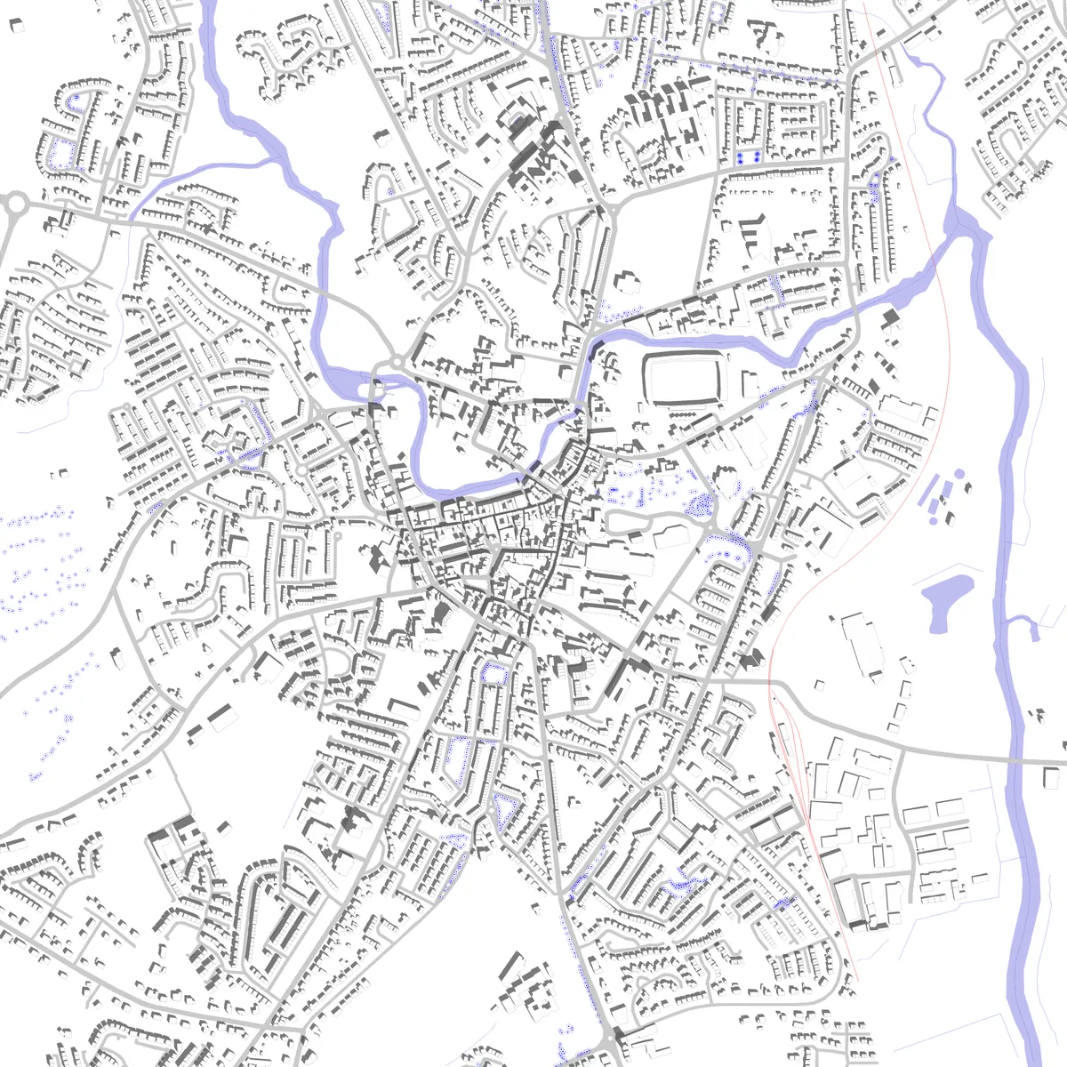 Ennis site plan (2.5 km)