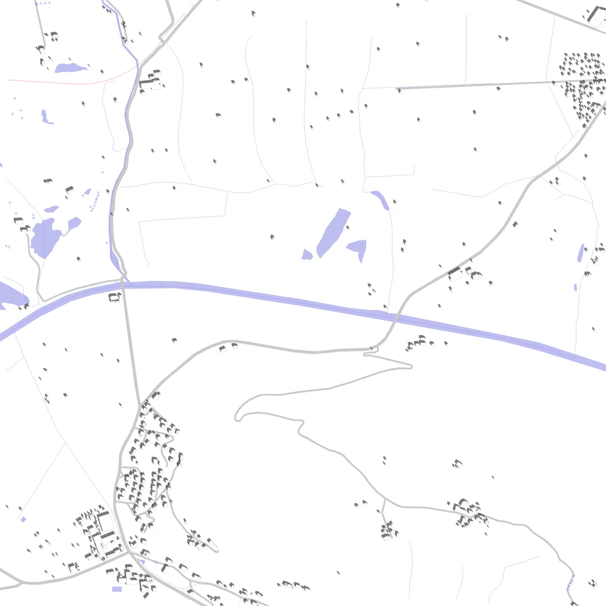 Enns Lageplan (2,5 km)