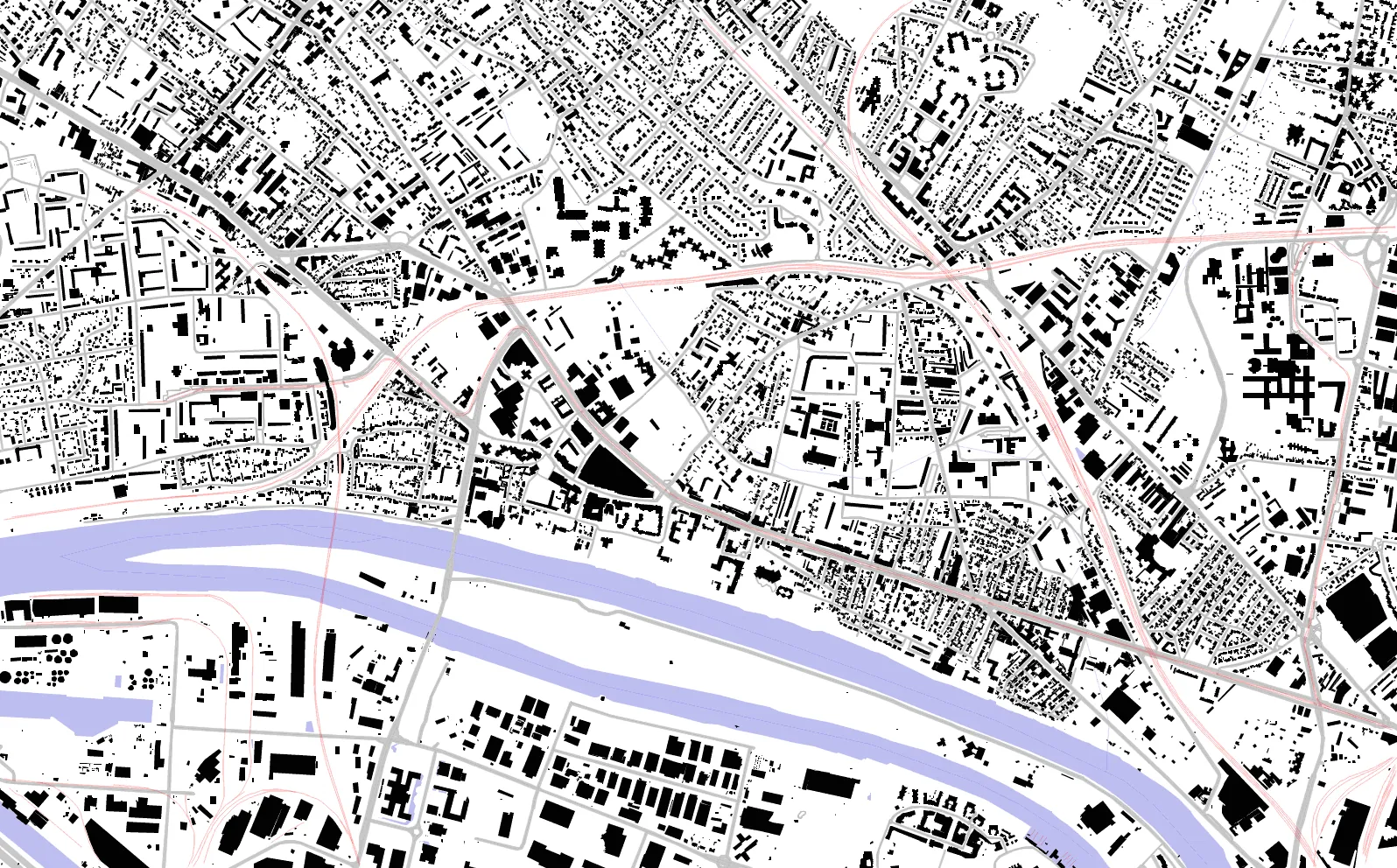Épinay-sur-Seine plan de masse