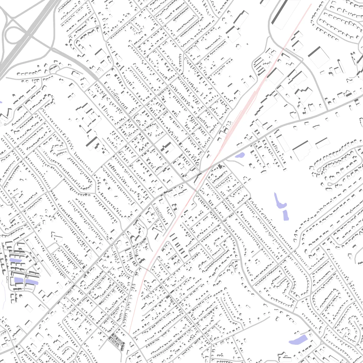 Erlanger Lageplan (2,5 km)