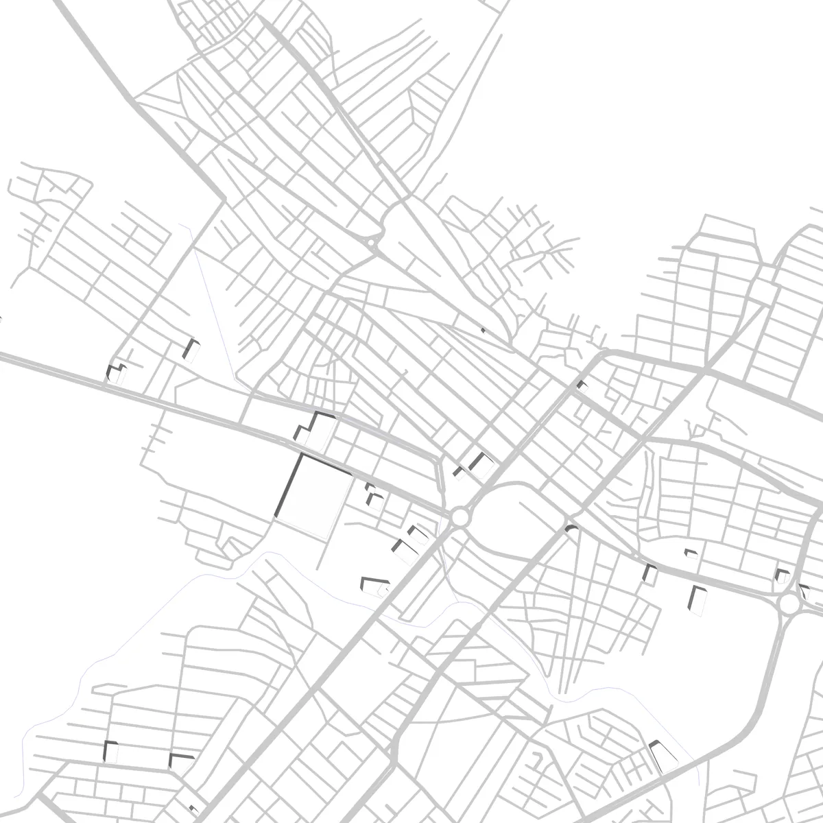 Eslamabad-e Gharb site plan (2.5 km)