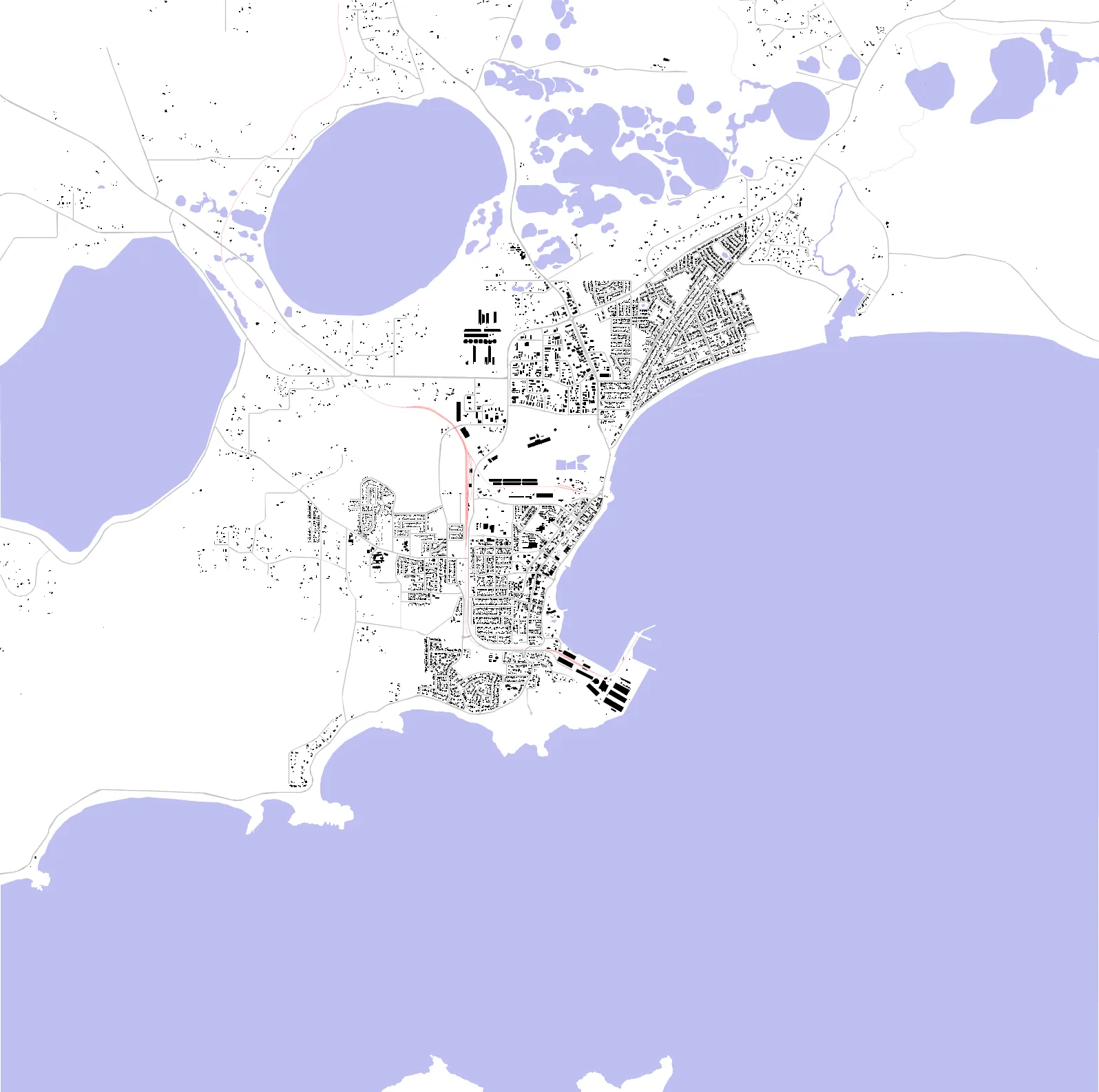 Esperance figure ground plan