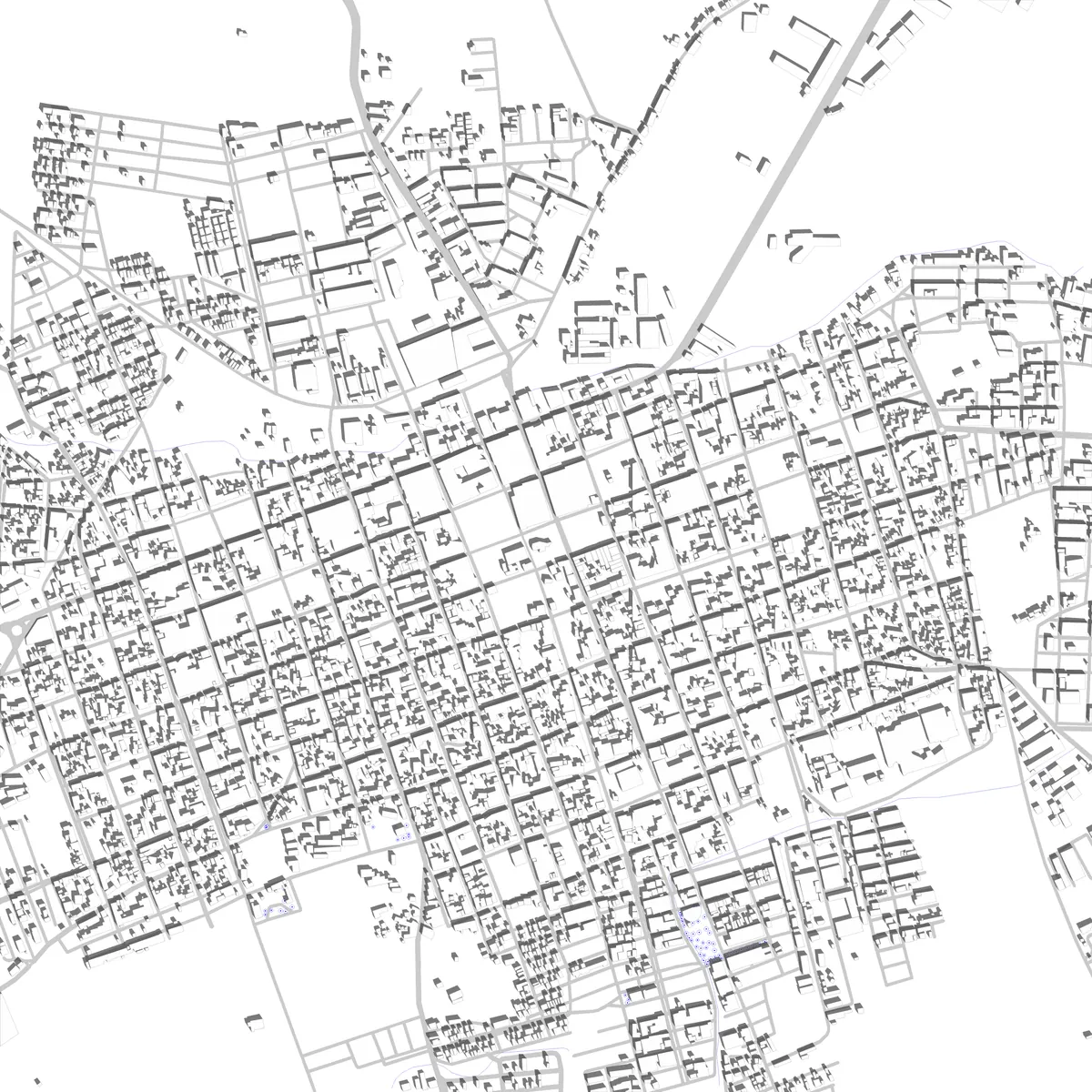 Espinal plano de situación (2,5 km)