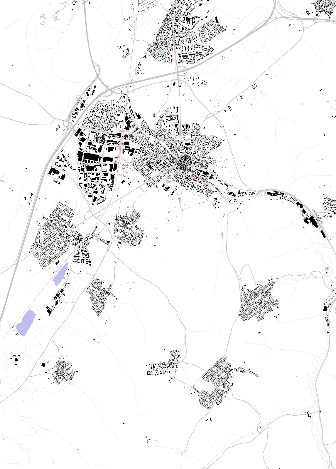 Ettlingen Schwarzplan