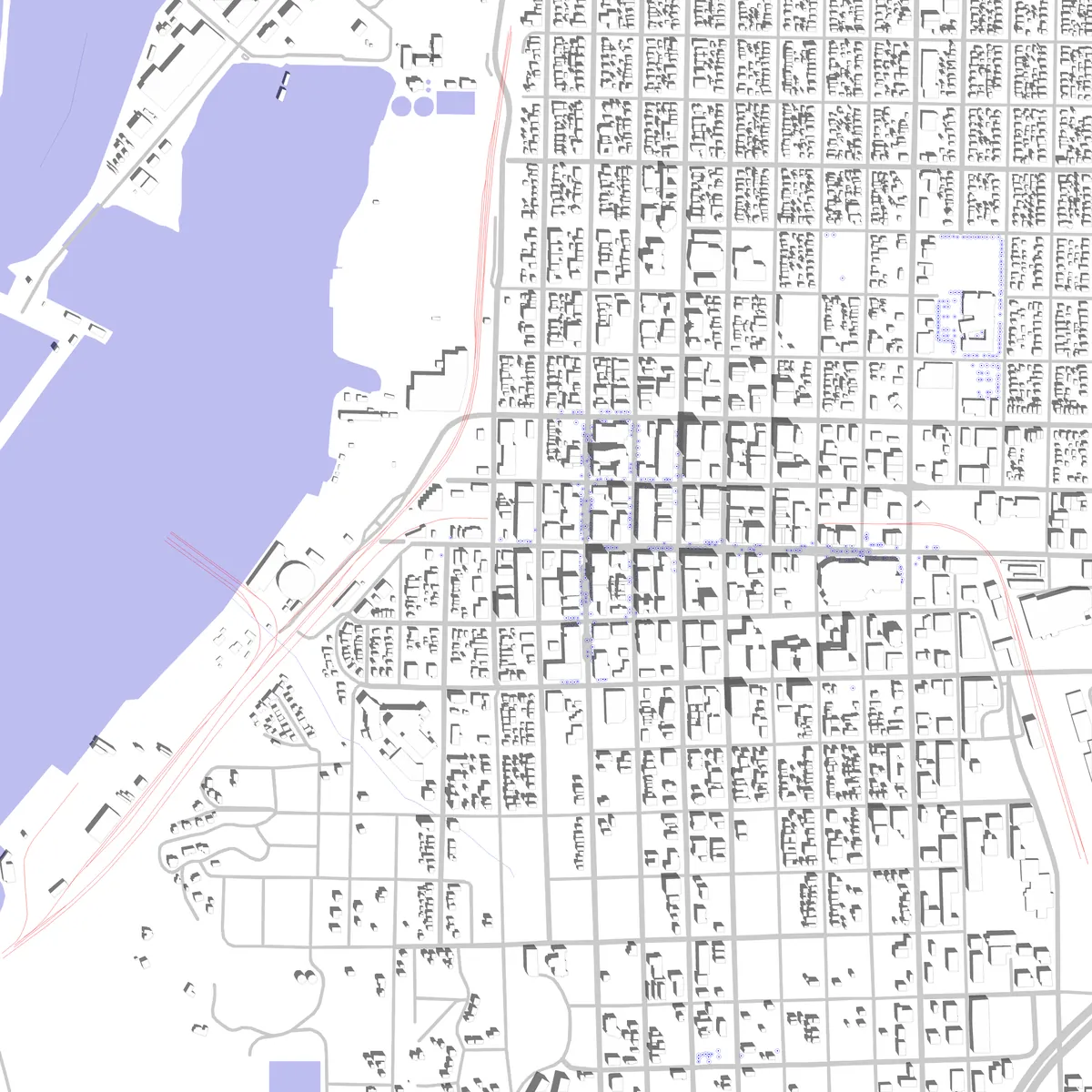 Everett Lageplan (2,5 km)