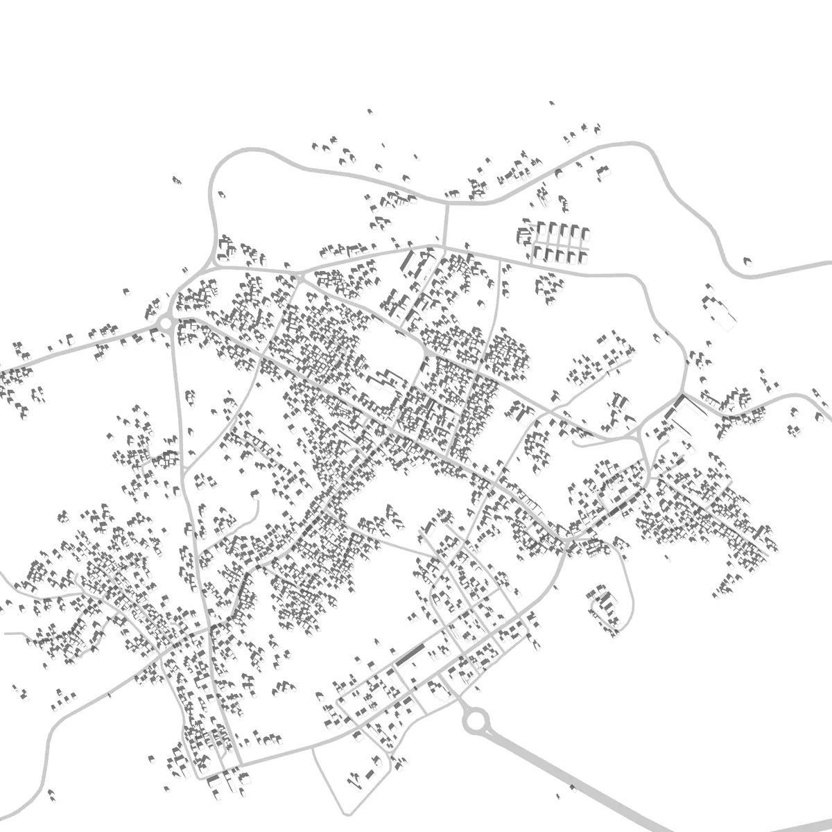 Evinayong site plan (2.5 km)