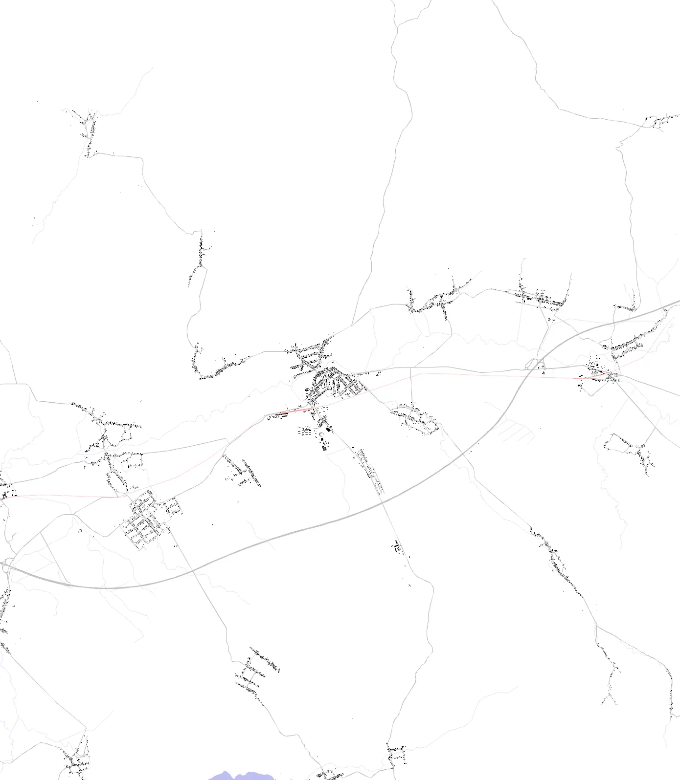 Făget figure ground plan