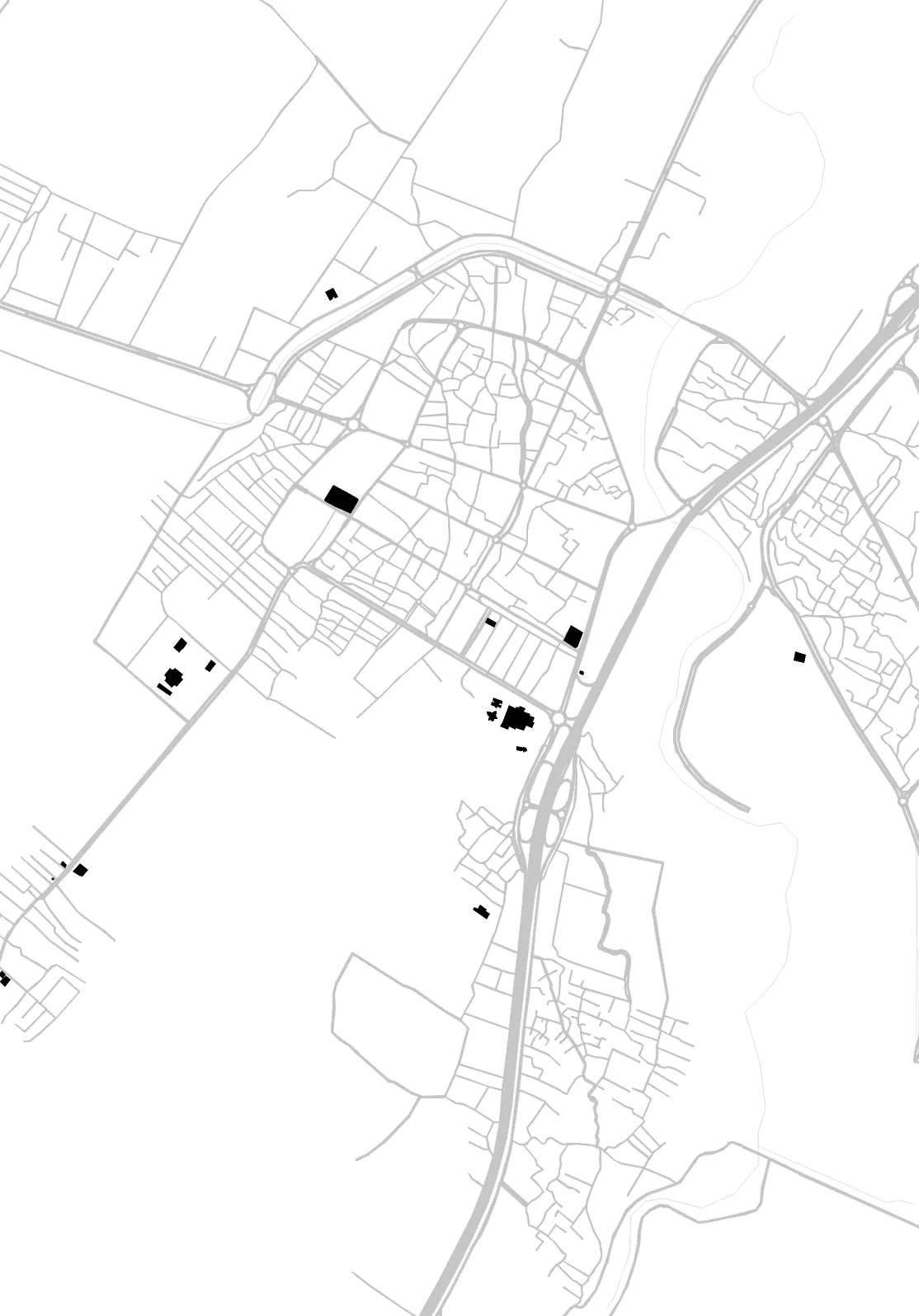 Falavarjan figure ground plan