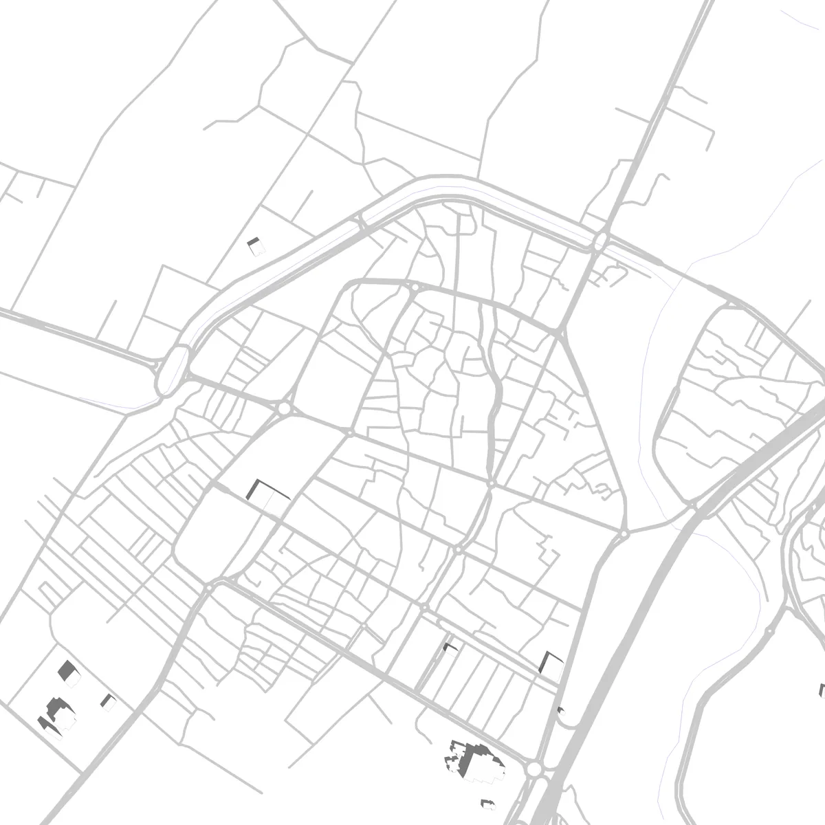 Falavarjan site plan (2.5 km)