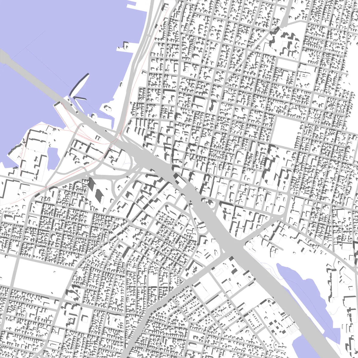 Fall River Lageplan (2,5 km)