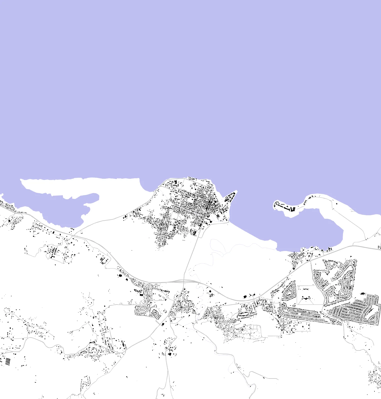 Falmouth figure ground plan