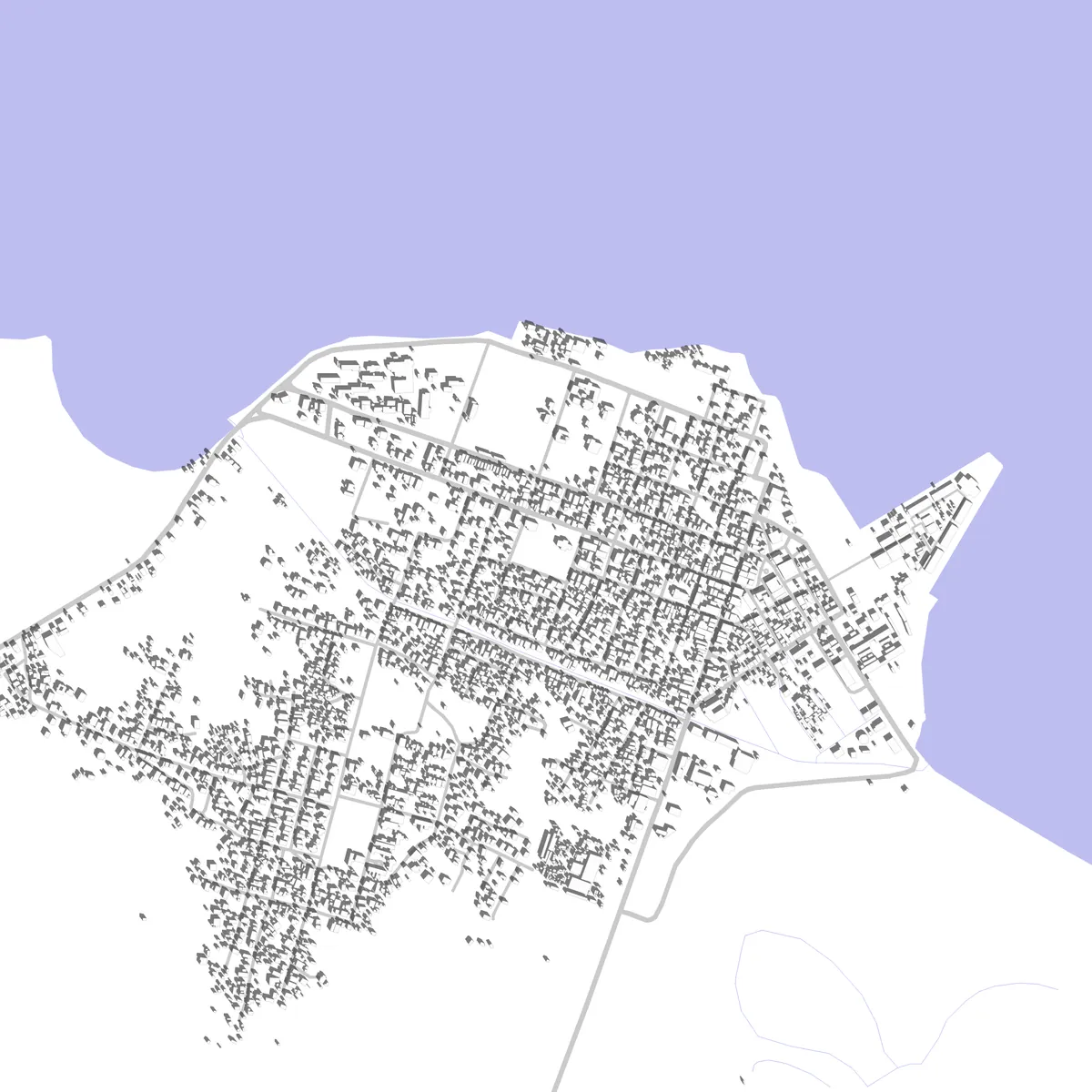 Falmouth site plan (2.5 km)