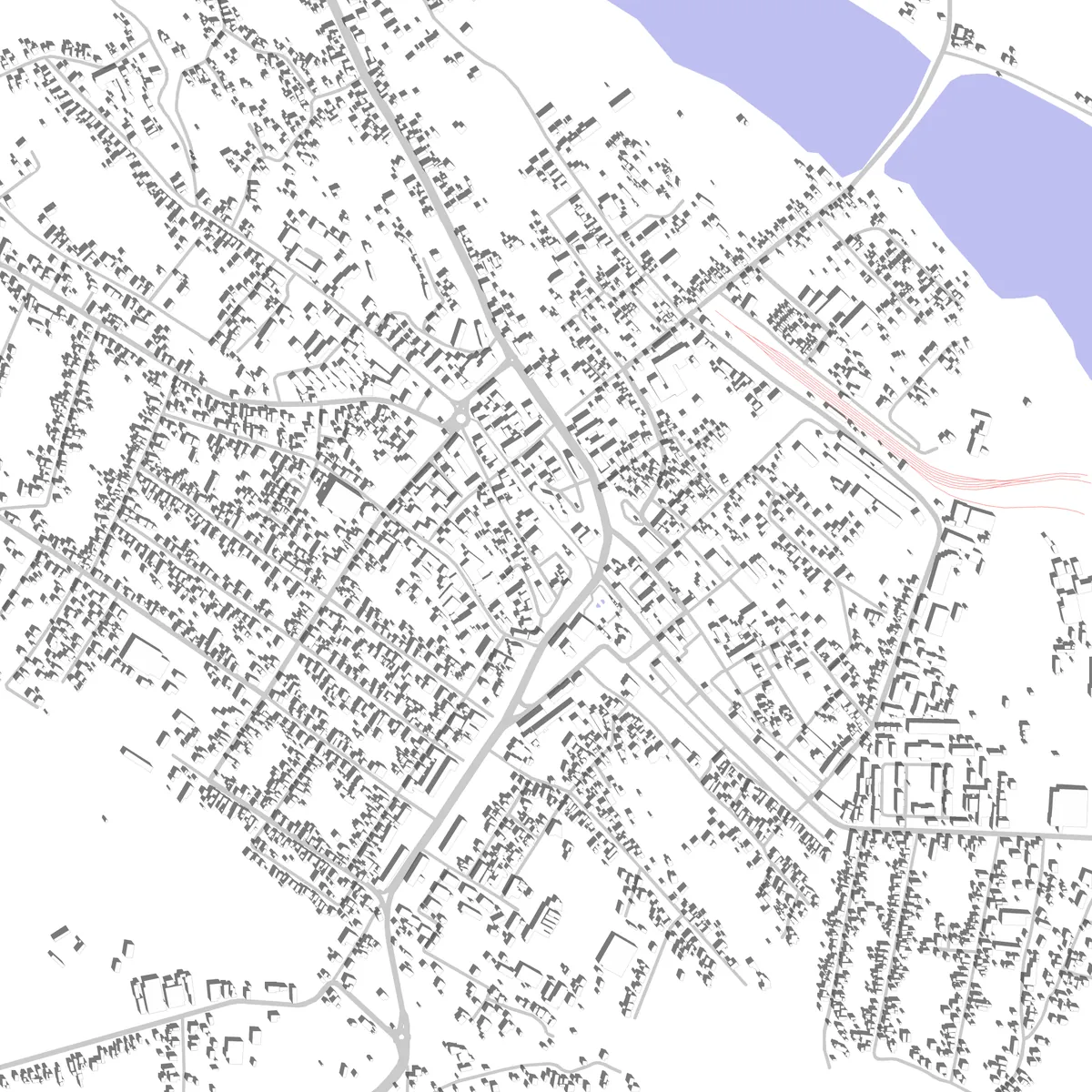 Fălticeni site plan (2,5 km)