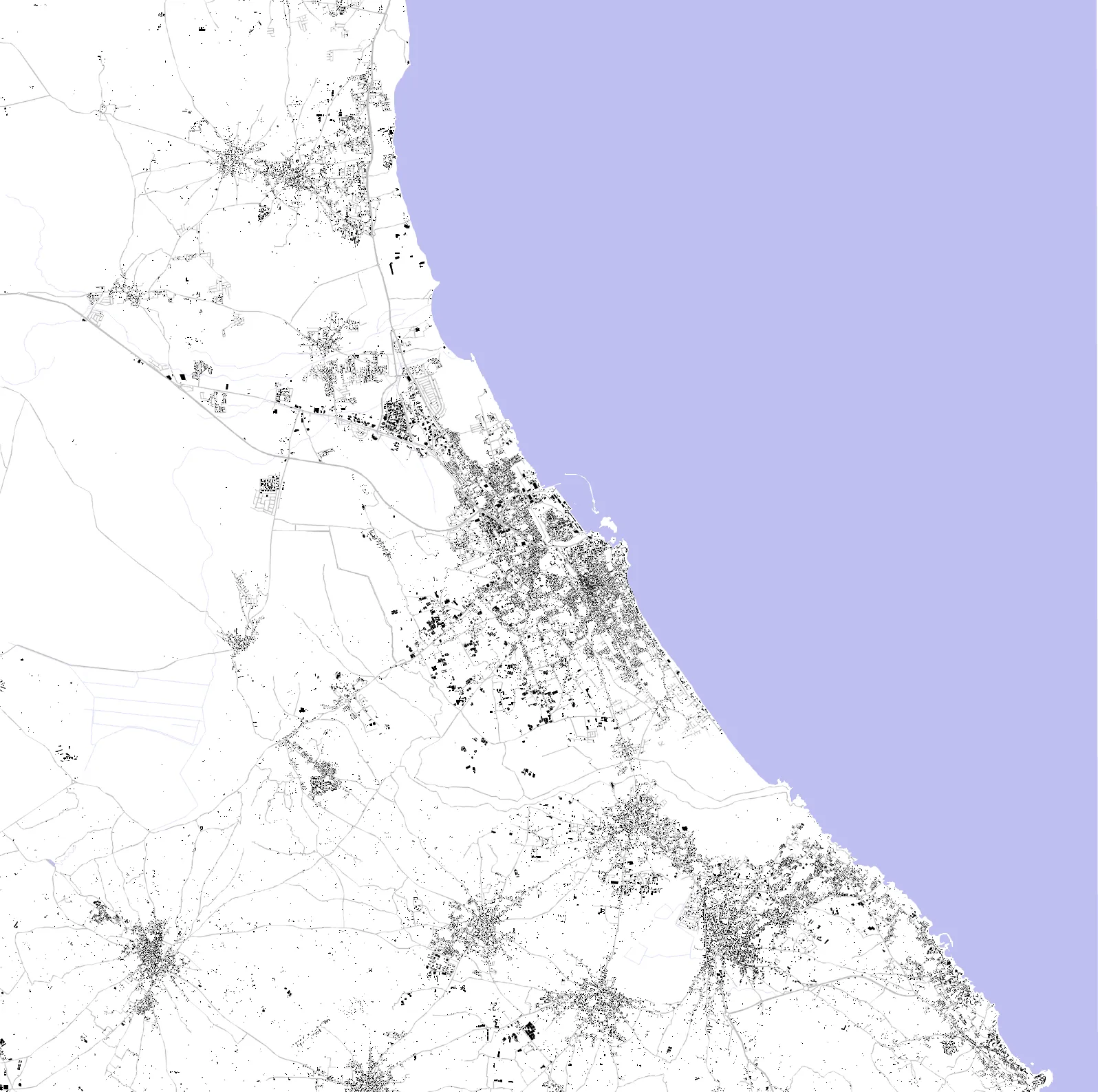 Famagusta figure ground plan