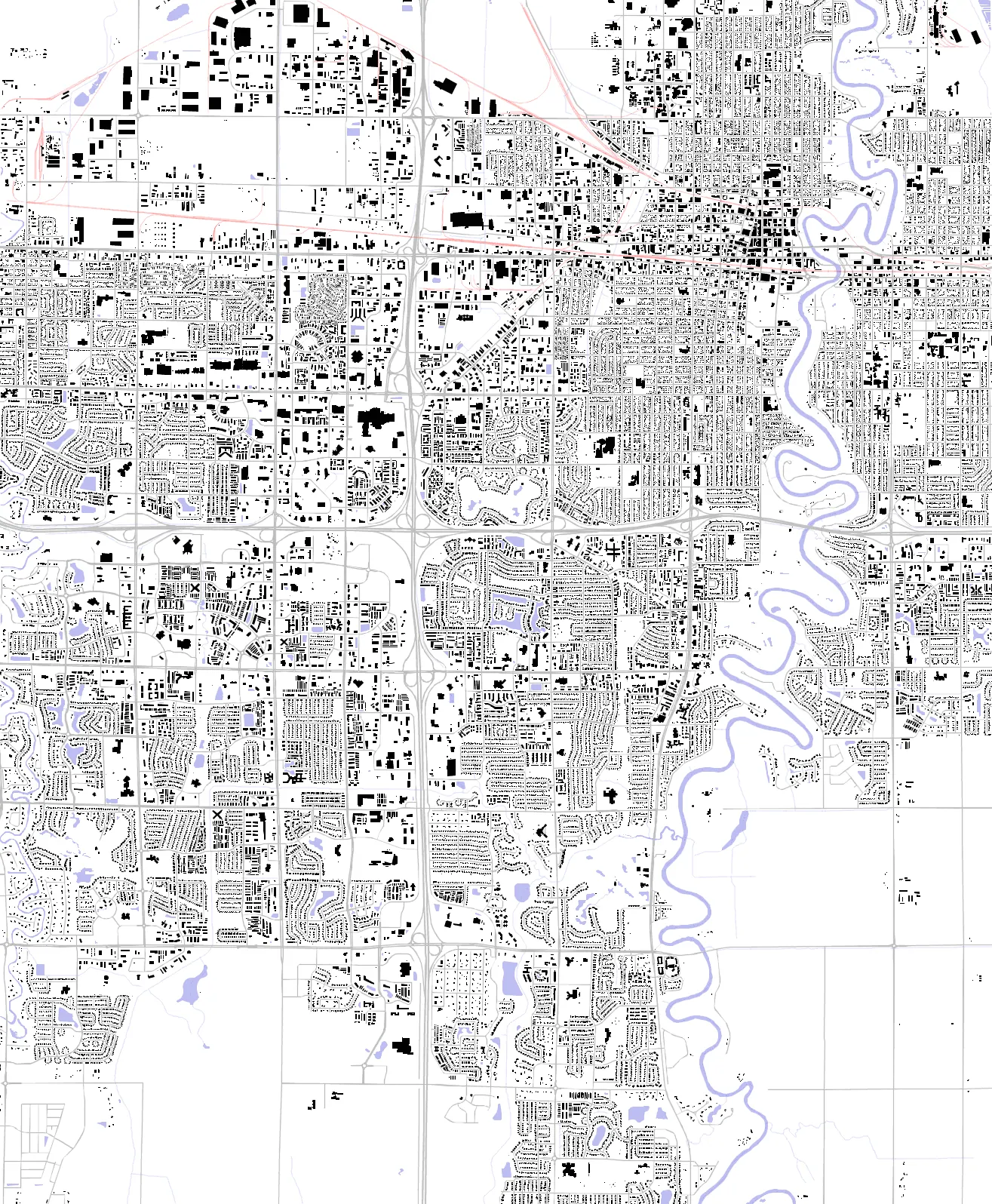 Fargo figure ground plan