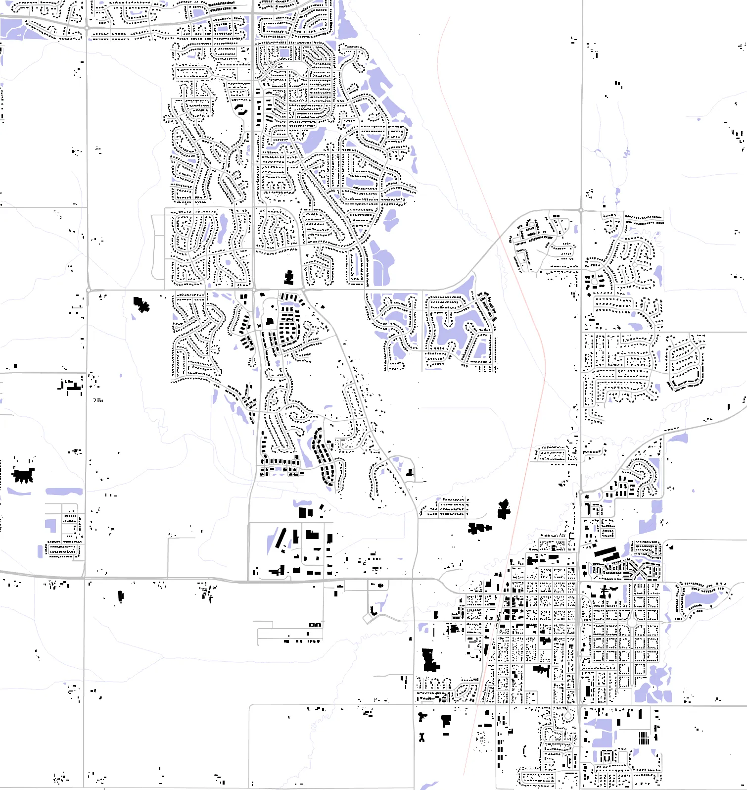 Farmington Schwarzplan