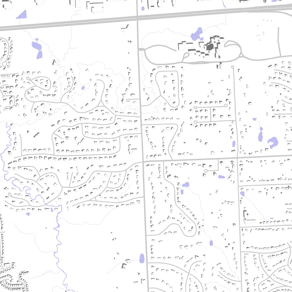 Farmington Hills site plan (2.5 km)