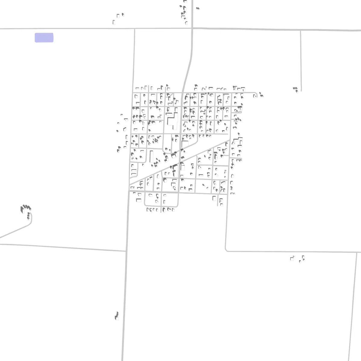 Farragut Lageplan (2,5 km)