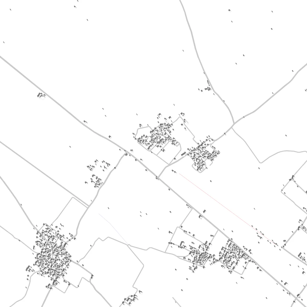 Farrukhabad Lageplan (2,5 km)
