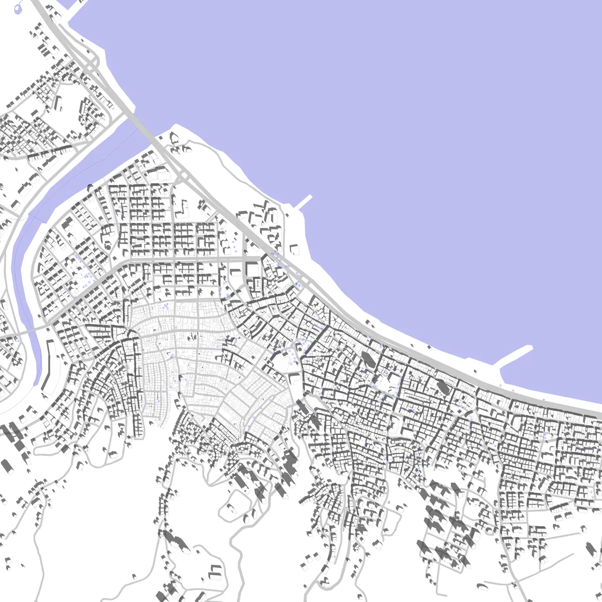 Fatsa Lageplan (2,5 km)