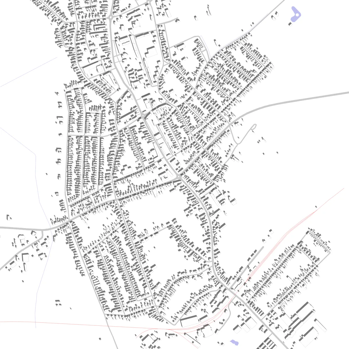 Fehérgyarmat Lageplan (2,5 km)