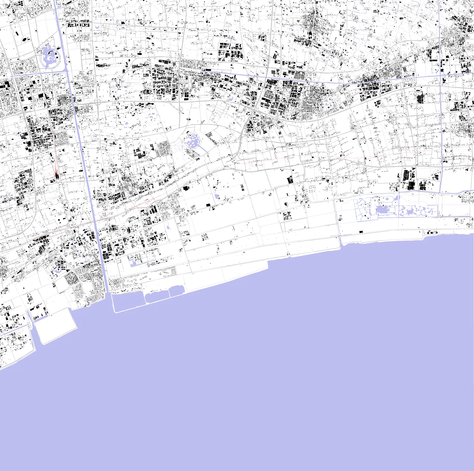 Fengxian figure ground plan